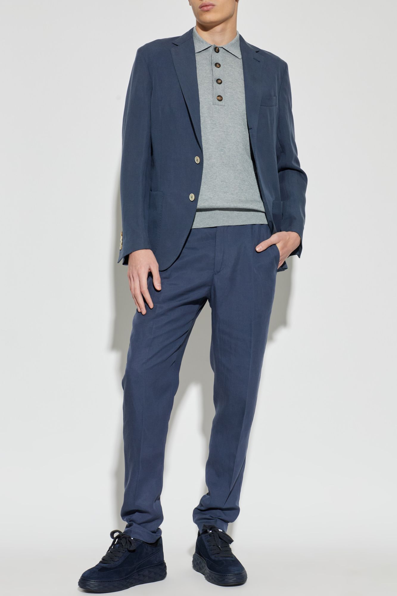Eleventy Double-Vent Blazer | Men's | Vitkac